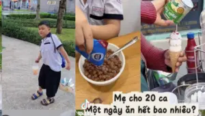 Thú vị nhật ký chi tiêu của cậu bé lớp 1