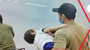 Tin 'hai người lạ bế đứa trẻ lên xe chở đi' là sai sự thật!