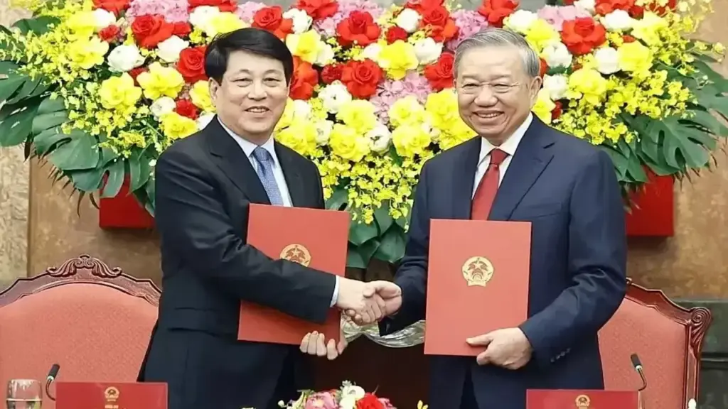 Tổng Bí thư Tô Lâm nhận bàn giao công tác Chủ tịch nước
